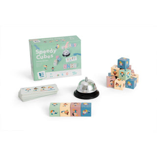 Bs toys spel speedy cubes hout