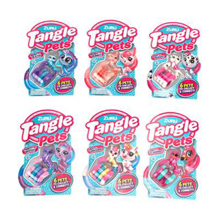 Zuru tangle pets junior 6 assorti