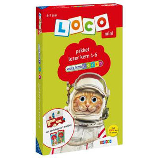 Mini Loco - Veilig leren lezen Pakket Kern 1-6 (6-7 jaar)