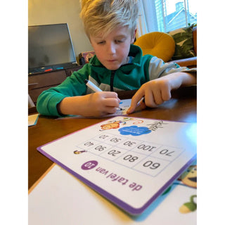 Semsom tafels oefenen en bewegen