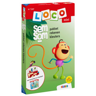 Semsom loco mini pakket rekenen kleuters
