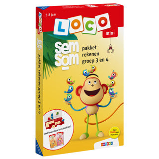 Semsom loco mini pakket rekenen groep 3 en 4