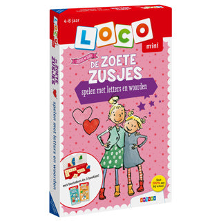 Loco mini zoete zusjes spelen met letters en woorden