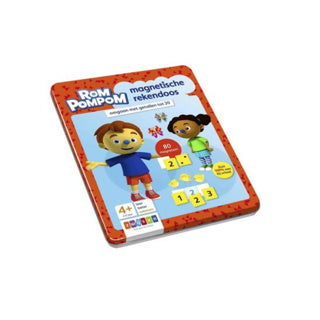 Wpg uitgevers rompompom magnetische rekendoos