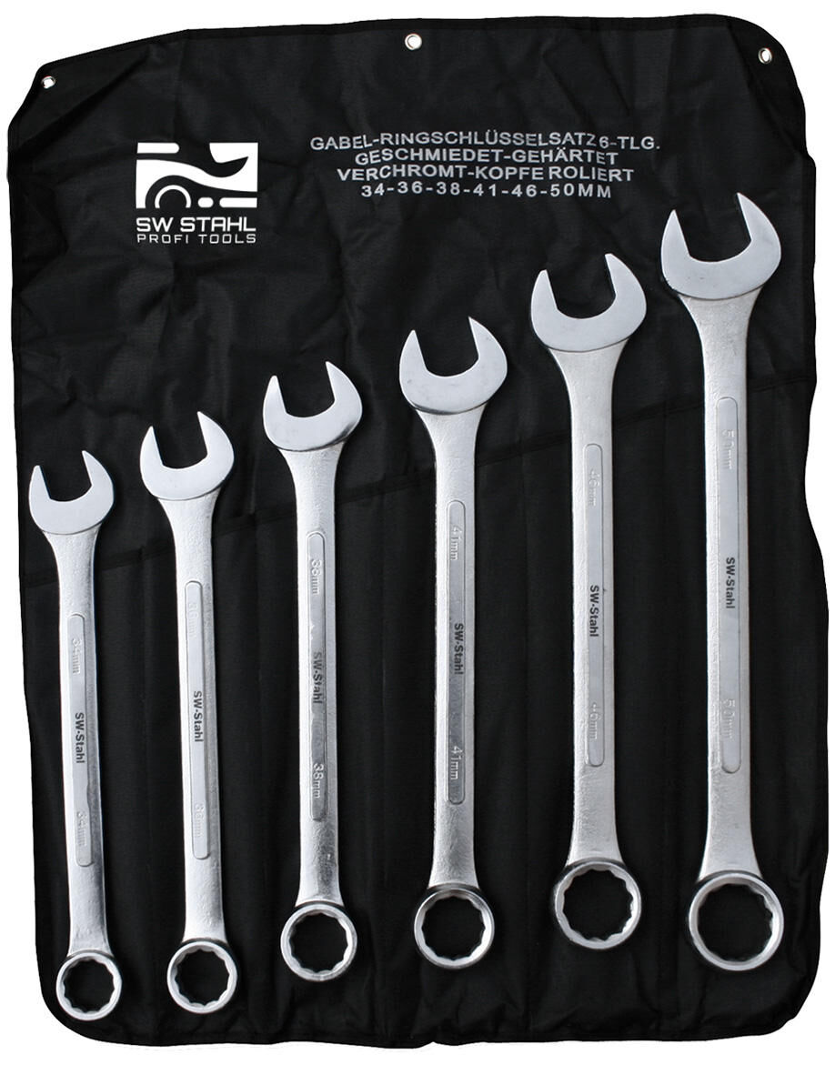 Sw stahl sw-stahl ring-steeksleutel set 00927l jumbo fork ring set sw 34 sw 36 sw 38