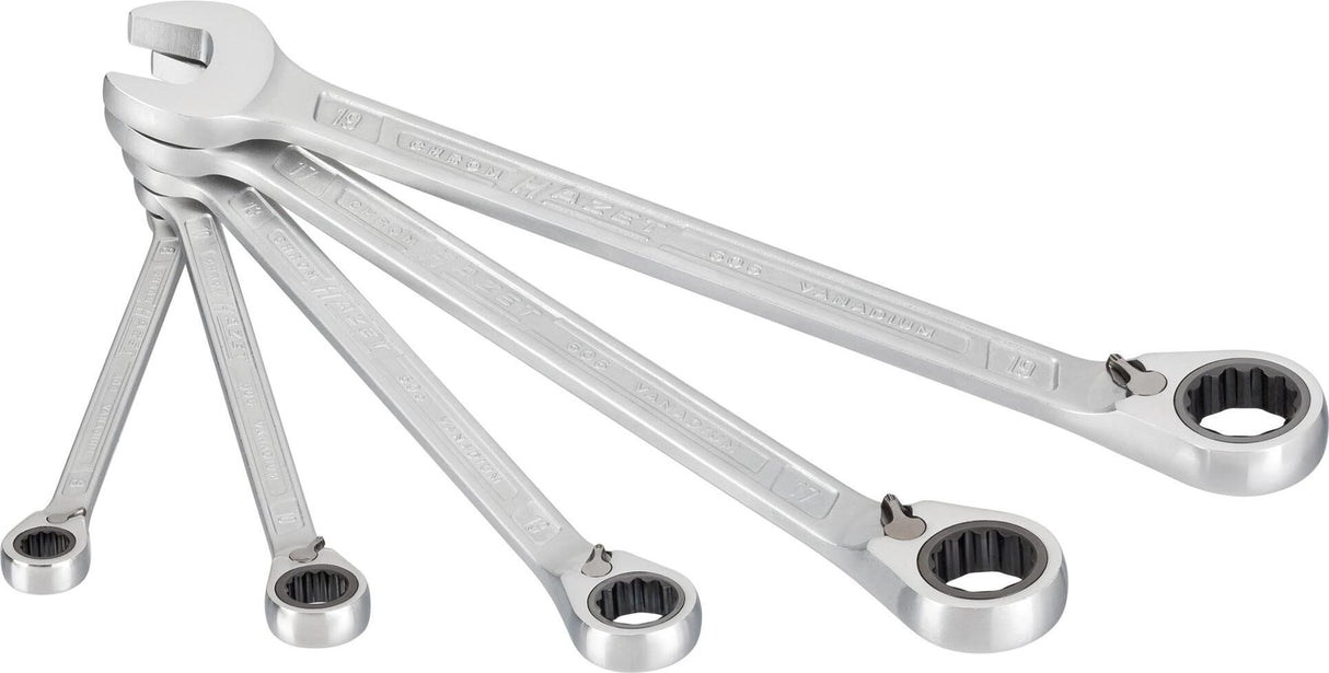 Hazet ratelsleutel set ratchets-ring-jaws.s. 5tlg.