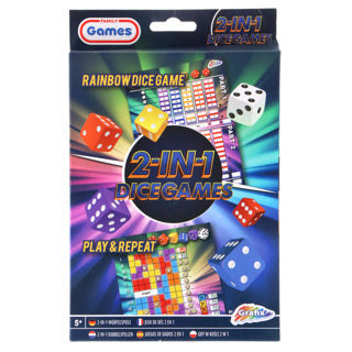 Grafix Dobbelspellen 2in1 (Rainbow Dice and Repeat)