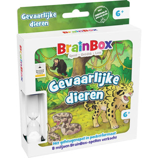 Spel brainbox pocket gevaarlijke dieren