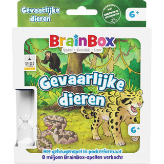 Spel brainbox pocket gevaarlijke dieren