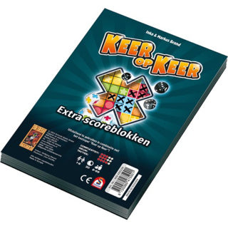 999games spel keer op keer scoreblok 2 stuks level 1
