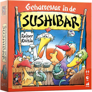 999Games Dobbelspel Geharrewar in de Sushibar 30-delig (NL)