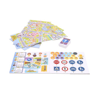 Tactic ik leer het verkeersspel - educatief spel