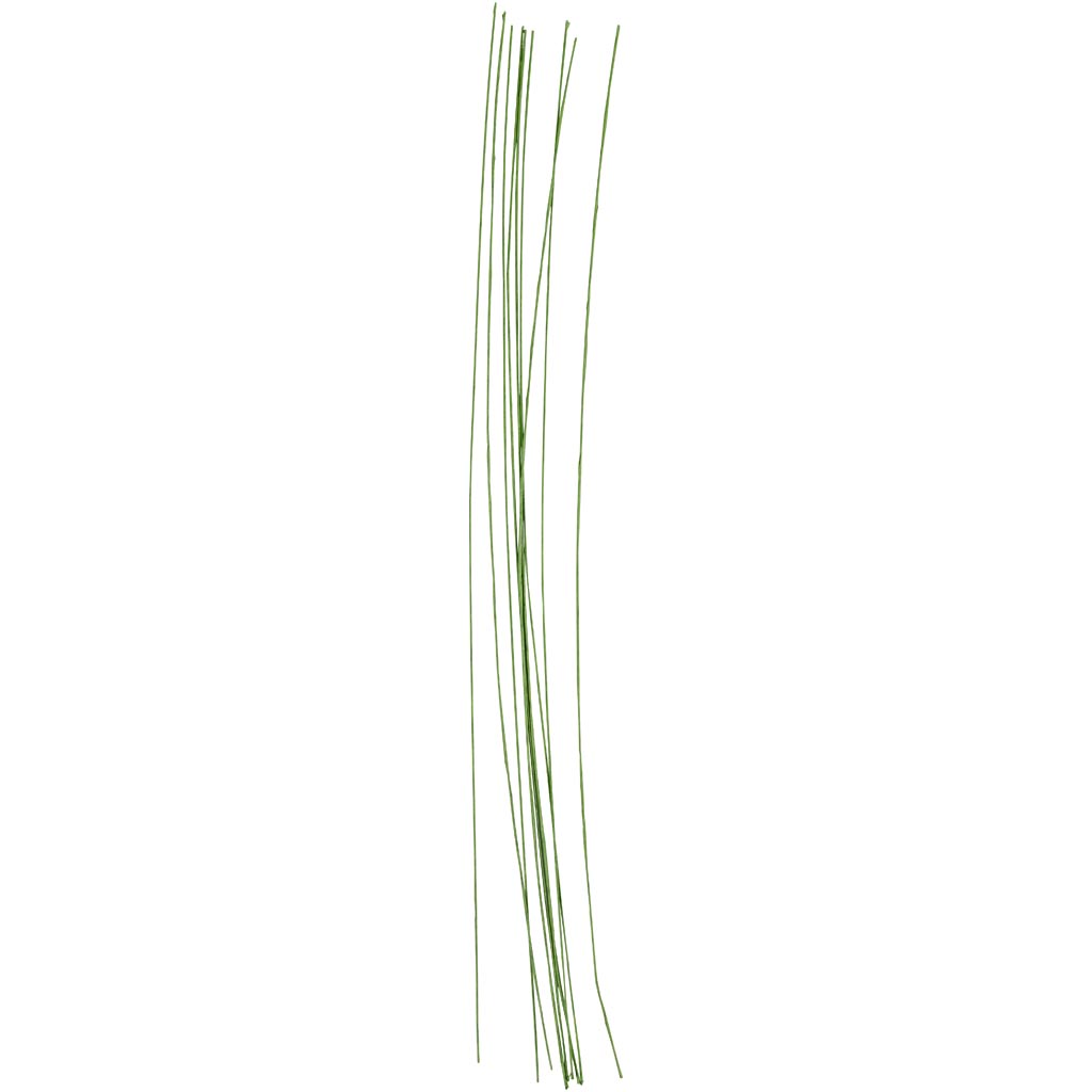 Bloemsteeldraad Groen 0,6 mm, 20st.
