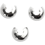 Creativ company metalen hoes, d 5 mm, verzilverd, 50 stuk 1 doos