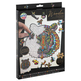 Creative craft group puzzel hout figuur tijger 130 stukjes