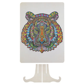 Creative craft group puzzel hout figuur tijger 130 stukjes
