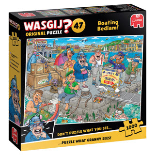 Jumbo wasgij original 47- de boot in! 1000 stukjes