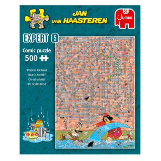 Jan van Haasteren Legpuzzel Expert 05 Where is the leak? 500st.