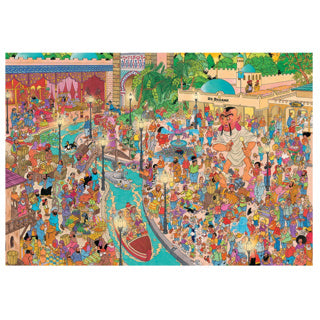 Jan van haasteren legpuzzel - efteling fata morgana, 5000st.