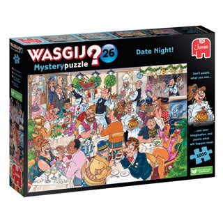 Jumbo wasgij mystery 26 legpuzzel - date night!, 1000st.