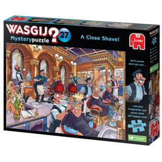 Jumbo wasgij mystery 27 - vlam in de pan!, 1000st.