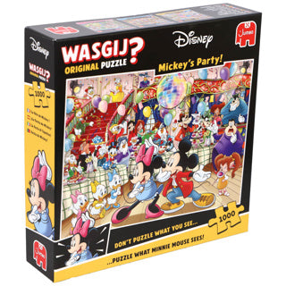 Jumbo wasgij origineel disney - mickey's party! 1000 stukjes