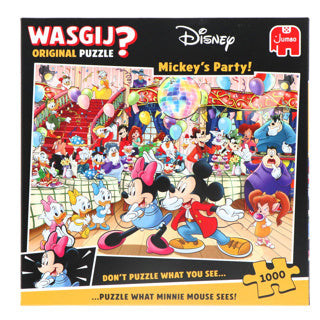 Jumbo wasgij origineel disney - mickey's party! 1000 stukjes