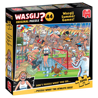 Jumbo wasgij originele 44 legpuzzel - zomerspelen!, 1000st.