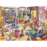 Wasgij mystery 23 legpuzzel - spelletjesavond, 1000st.