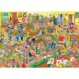 Jan van haasteren legpuzzel - het bejaardentehuis, 1000st.