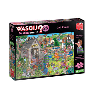 Wasgij destiny 28 - dad cave, 1000st.