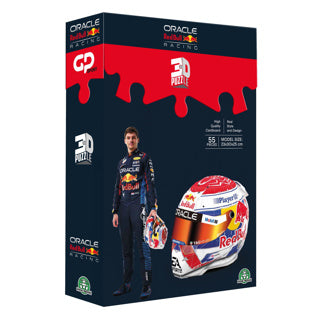 3d puzzel: formule-1 helm max verstappen cm