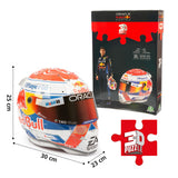 3d puzzel: formule-1 helm max verstappen cm