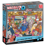 Jumbo wasgij puzzel retro de grote treindak 1000 stukjes