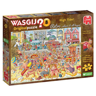 Jumbo wasgij retro original 8 legpuzzel - vloed!, 1000st.