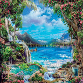 Clementoni Legpuzzel Paradise on Earth, 2000st.