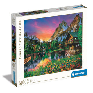 Clementoni puzzel prachtig meer 6000 stukjes