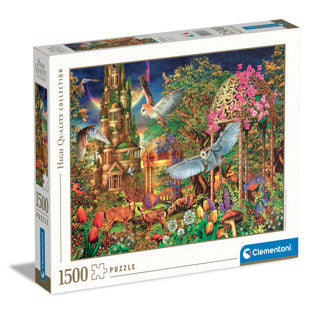 Clementoni puzzel fantasie tuin 1500 stukjes