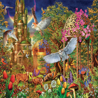 Clementoni puzzel fantasie tuin 1500 stukjes