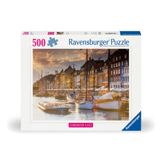 Ravensburger puzzel sonnenuntergang kopenhagen 500 stukjes