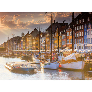 Ravensburger puzzel sonnenuntergang kopenhagen 500 stukjes