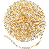 Creativ company jasseron, b: 2 mm, verguld, 2 m 1 doos