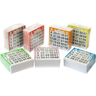 Bingokaarten, 500st.