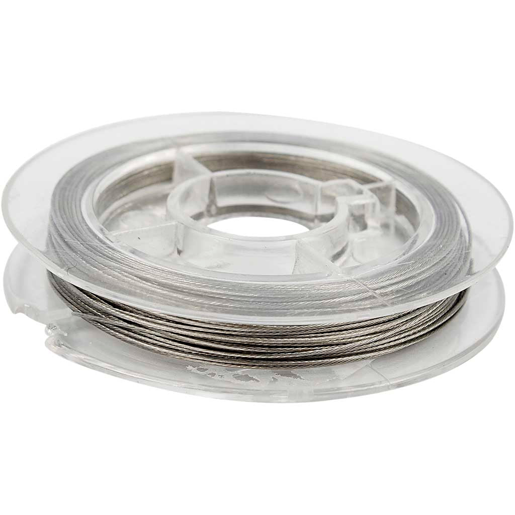 Creativ company sieradendraad, dikte 0,38 mm, zilver, 10 m 1 rol