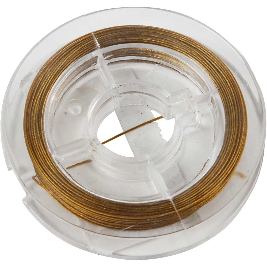 Creativ company sieradendraad, dikte 0,38 mm, goud, 10 m 1 rol