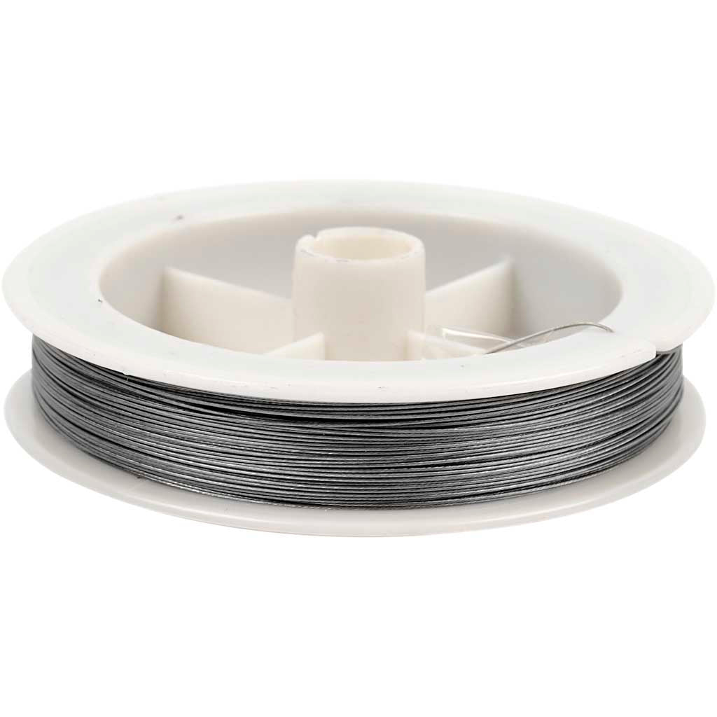 Creativ company sieradendraad, dikte 0,38 mm, zilver, 100 m 1 rol