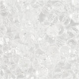 Creativ company facet kralen, afm 5x6 mm, gatgrootte 1 mm, kristal, 100 stuk 1 doos