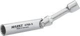 Hazet bougie-dopsleutel 4766-3 candle insert m.gelenk