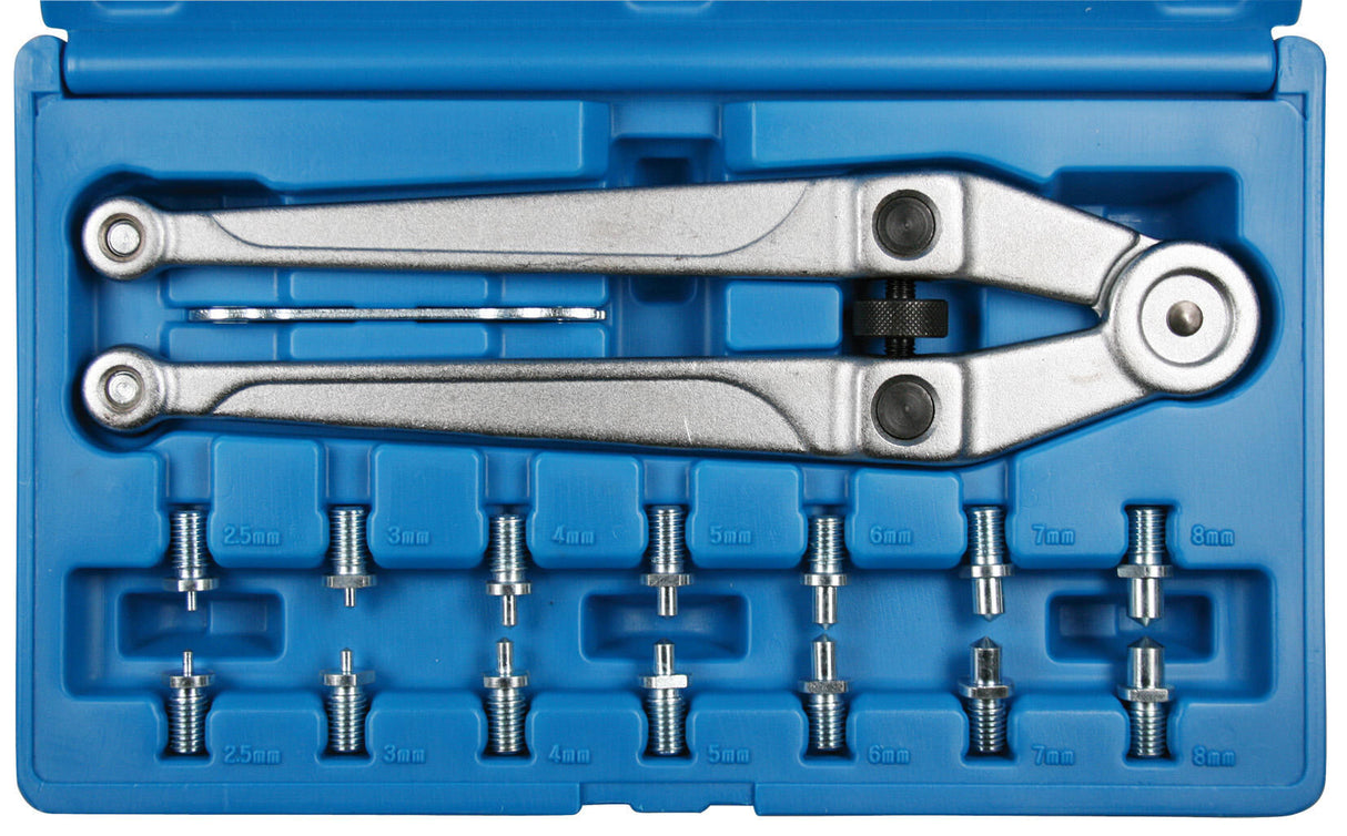 Sw stahl sw-stahl blokkeergereedschap set face wrench adjustable