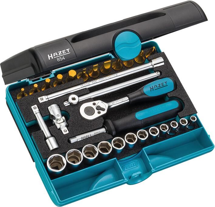 Hazet dopsleutel set hex socket set29t1 4z 854